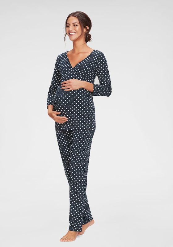 LASCANA Pajama in Navy