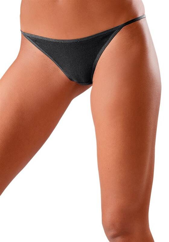 LASCANA Thong in Black