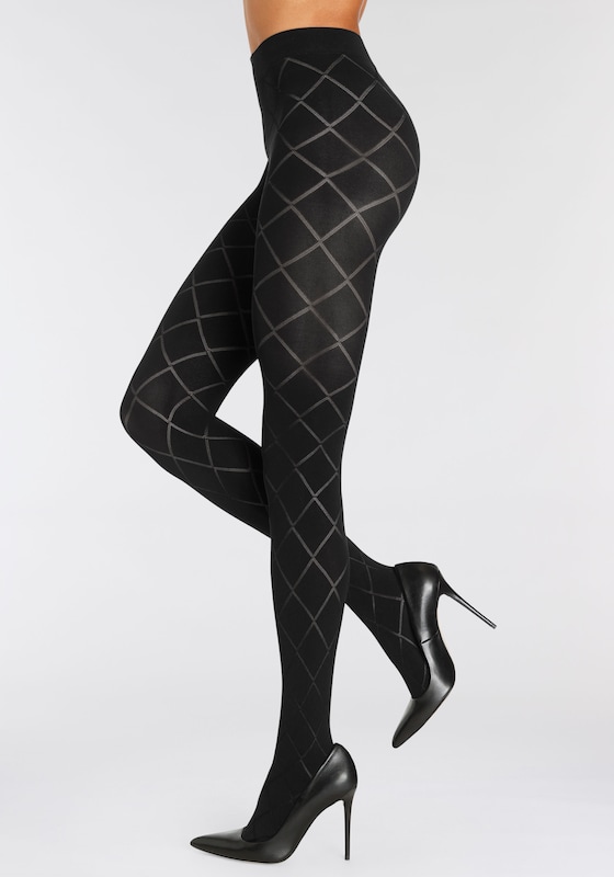 LASCANA Tights in Black