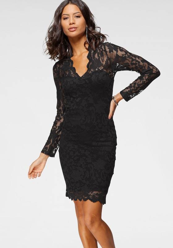 LAURA SCOTT Cocktail Dress in Black