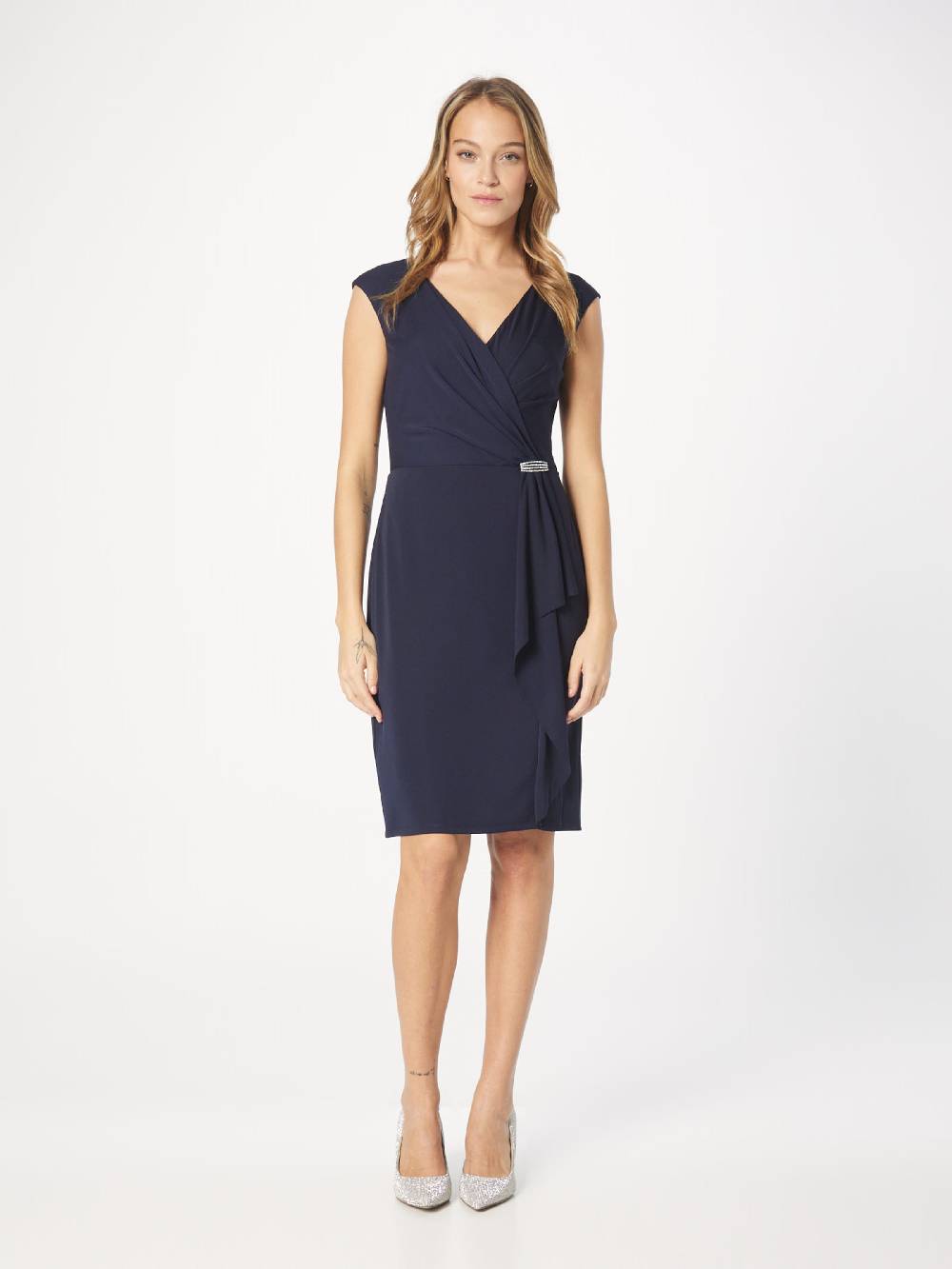Lauren Ralph Lauren Sheath Dress 'RYLAN' In Navy
