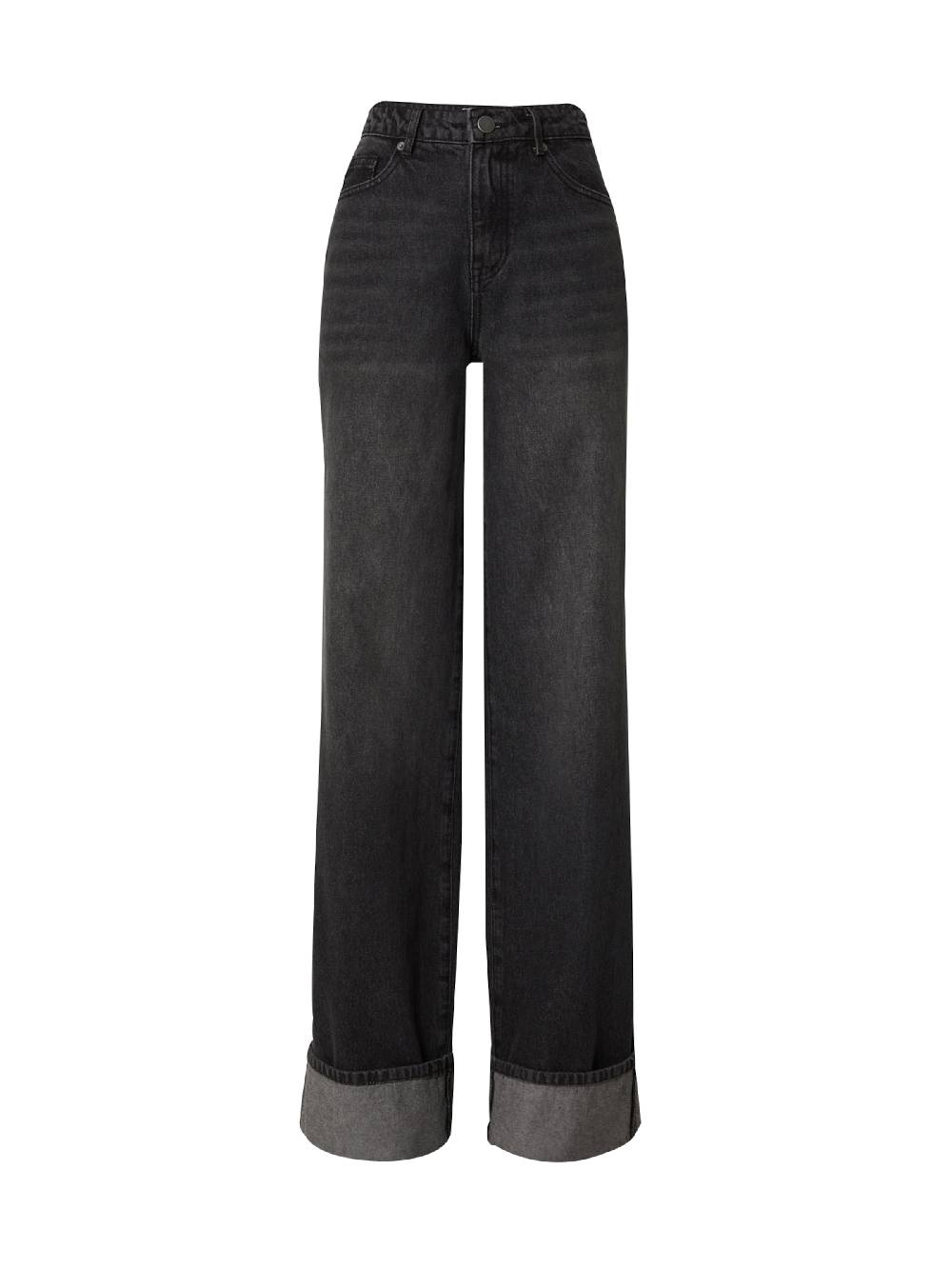LeGer By Lena Gercke Loose Fit Jeans 'Marin Tall' In Dark Grey