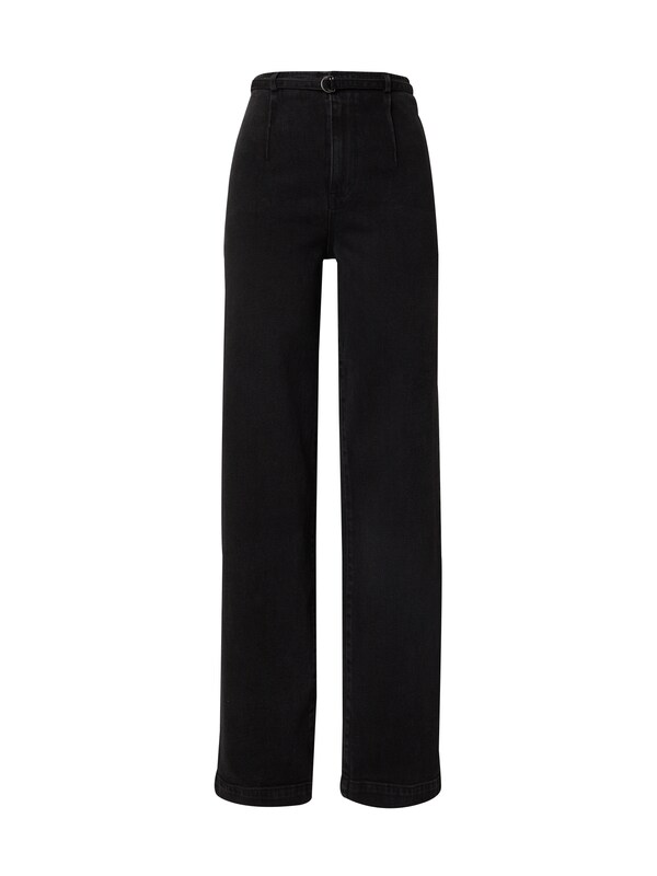 LeGer by Lena Gercke Regular Jeans 'Nanni Tall' in Black Denim