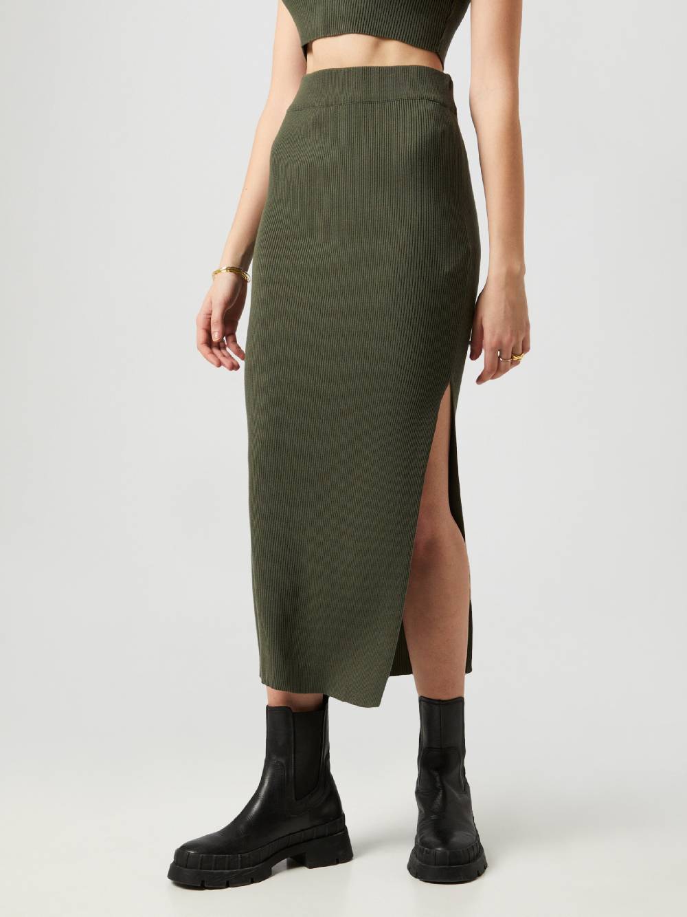 LeGer By Lena Gercke Skirt 'Phoebe' In Olive