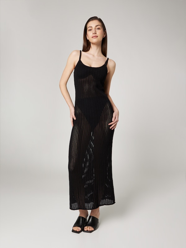 LENI KLUM x ABOUT YOU Summer Dress 'Leila' in Black