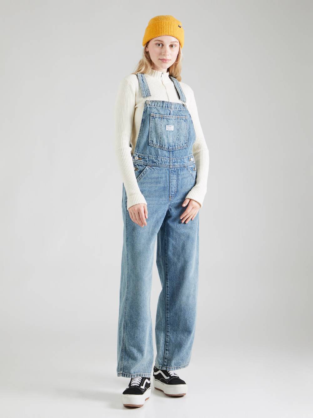 LEVI'S ® Loose Fit Jean Overalls In Indigo