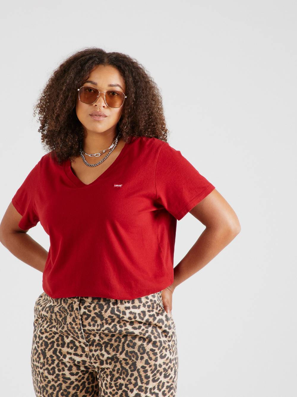 Levi's® Plus Shirt In Red