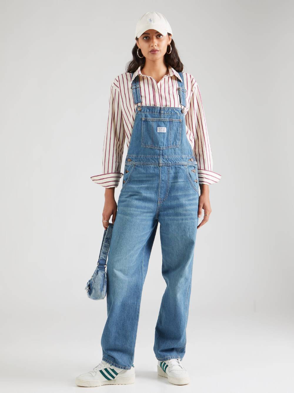 LEVI'S ® Regular Jean Overalls 'Vintage Overall' In Blue Denim