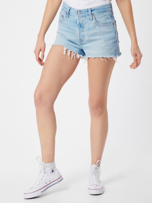 LEVI'S ® Regular Jeans '501® Original Shorts' in Blue Denim