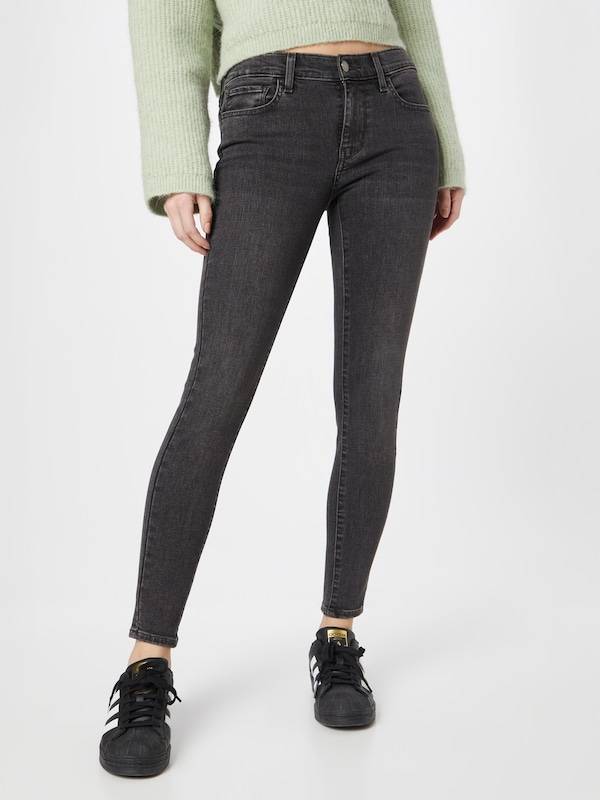 LEVI'S ® Skinny Jeans '710™ Super Skinny' in Black Denim