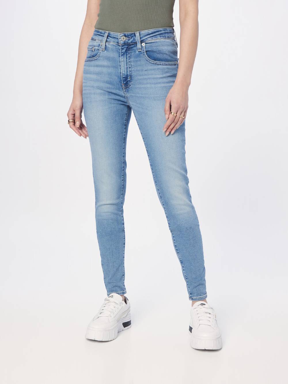 LEVI'S ® Skinny Jeans '721™' In Blue Denim