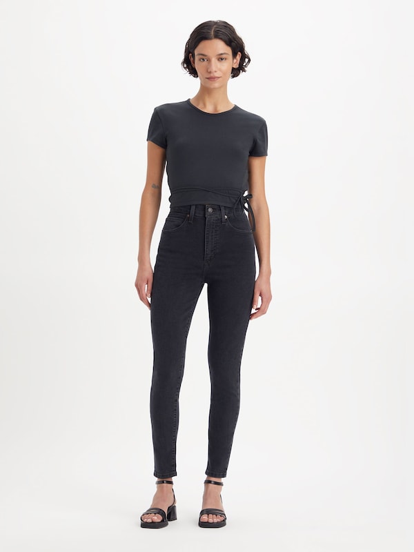 LEVI'S ® Skinny Jeans in Black Denim