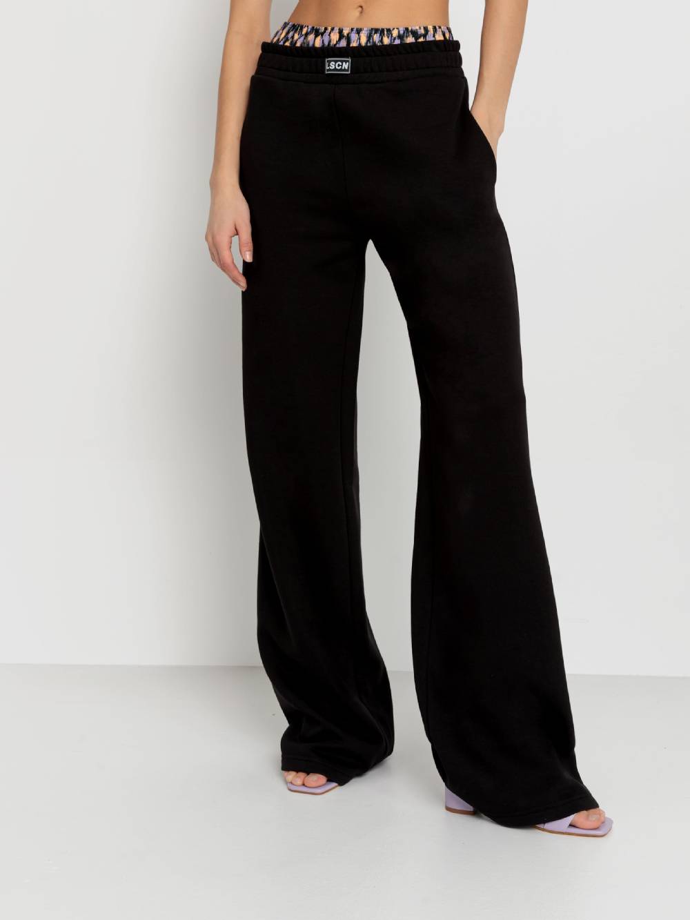 LSCN By LASCANA Wide Leg Pants In Black
