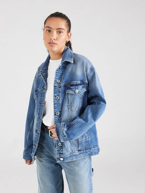LTB Between-Season Jacket 'MONALIS' in Blue Denim