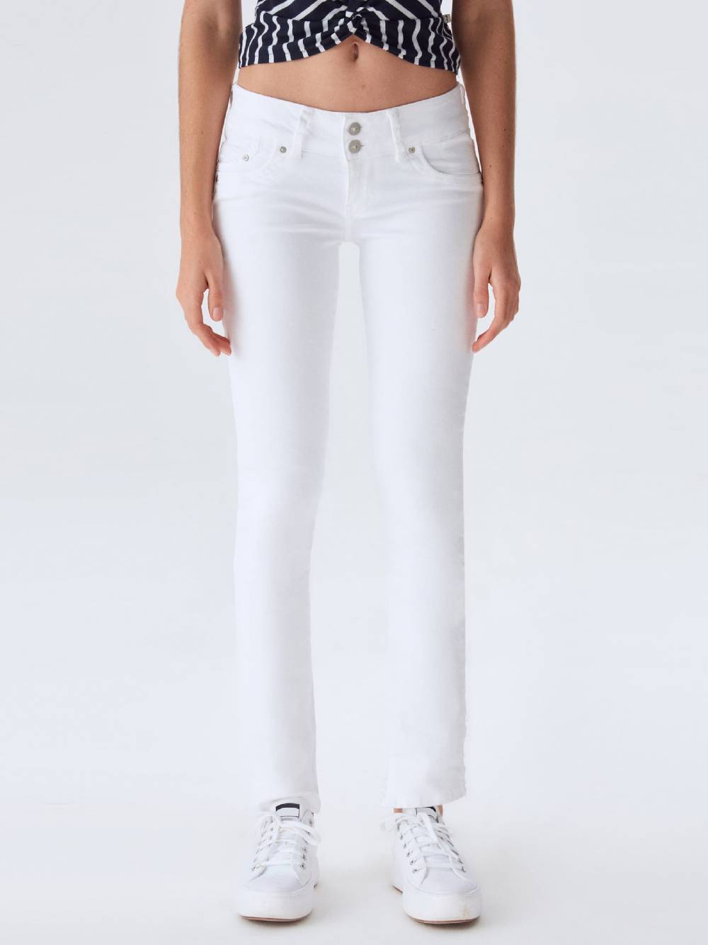 LTB Slim Fit Jeans 'Molly' In White