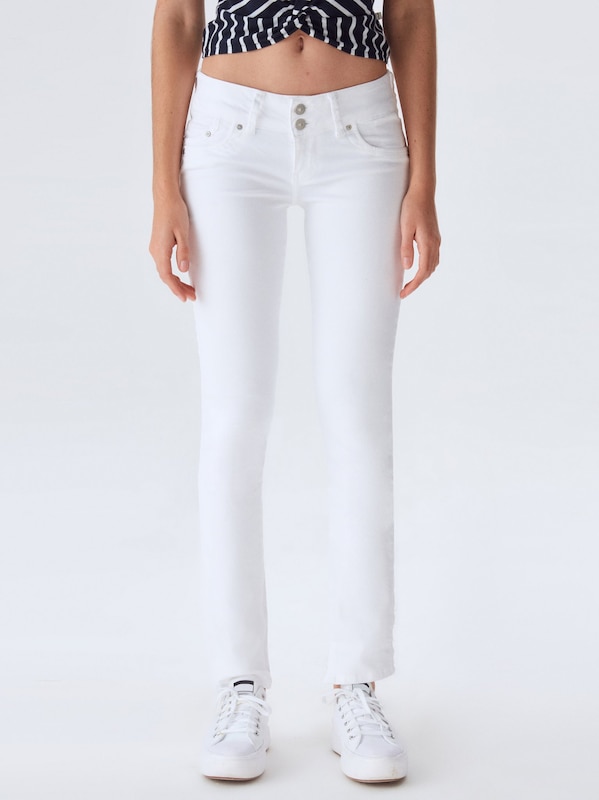 LTB Slim Fit Jeans 'Molly' In White