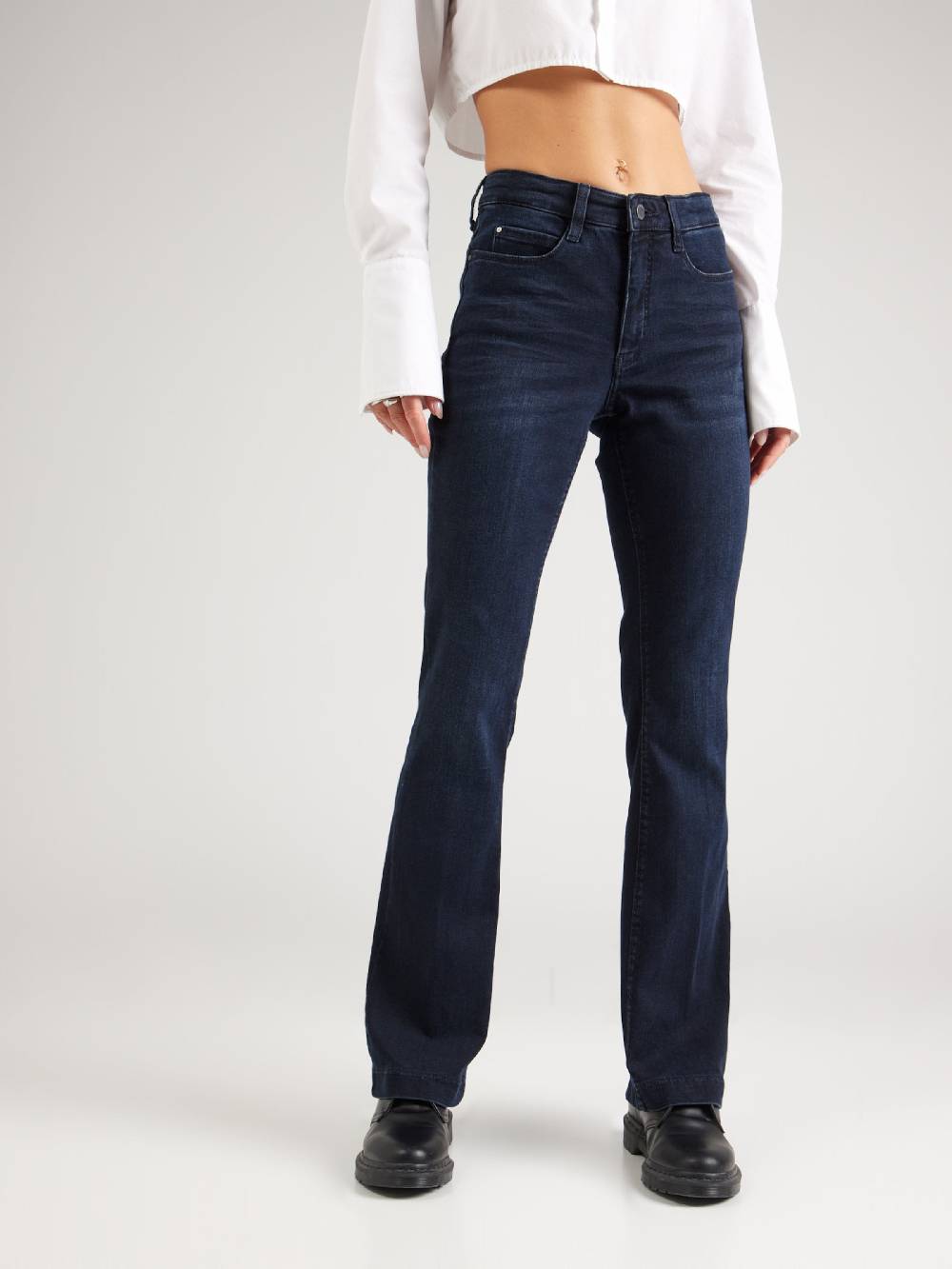 MAC Boot Cut Jeans 'Dream' In Night Blue