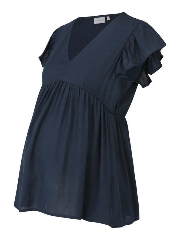 MAMALICIOUS Blouse 'Pinar' in Marine Blue