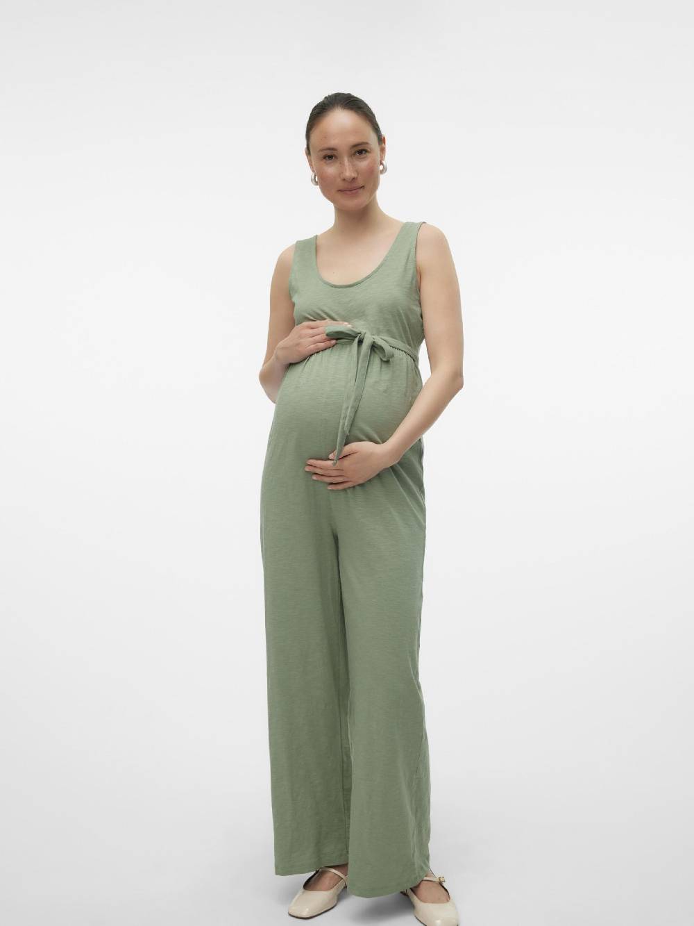 MAMALICIOUS Jumpsuit In Green