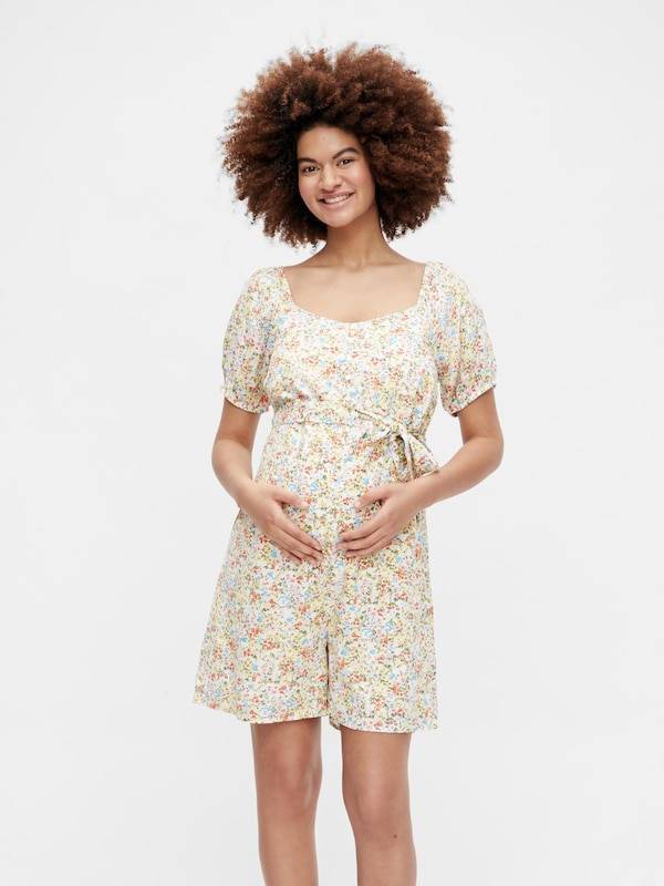 MAMALICIOUS Jumpsuit 'NOVA LIA' in Mixed Colors, Light Orange