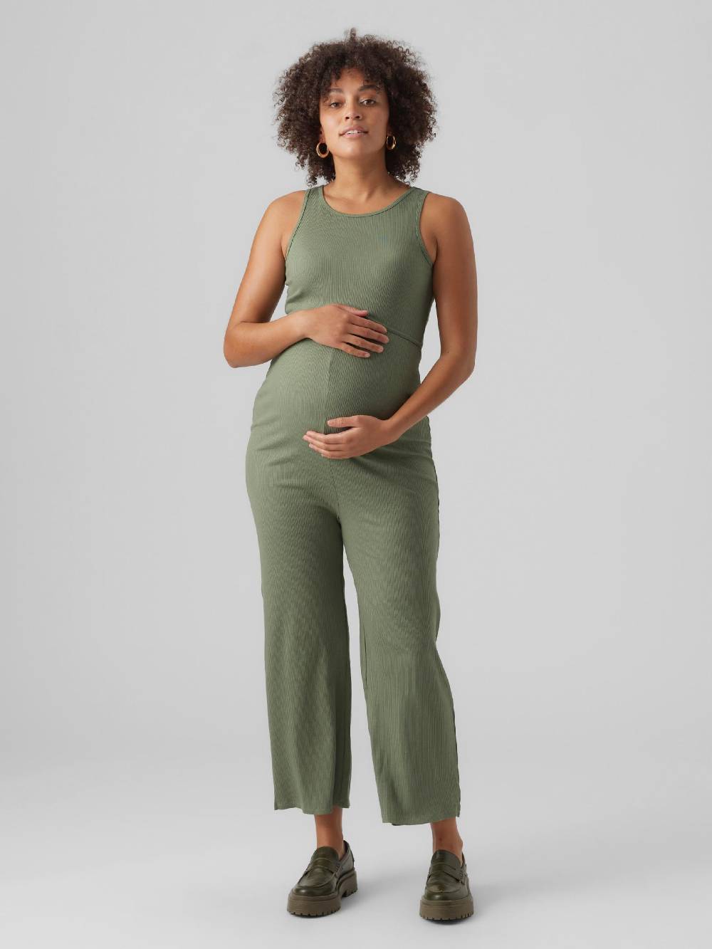 MAMALICIOUS Jumpsuit 'Zitta' In Green