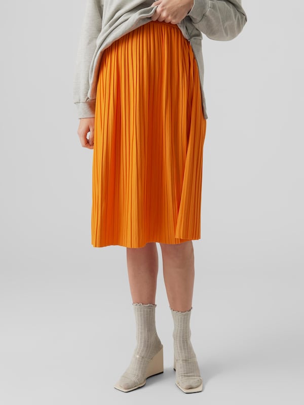 MAMALICIOUS Skirt 'Sasha' in Orange
