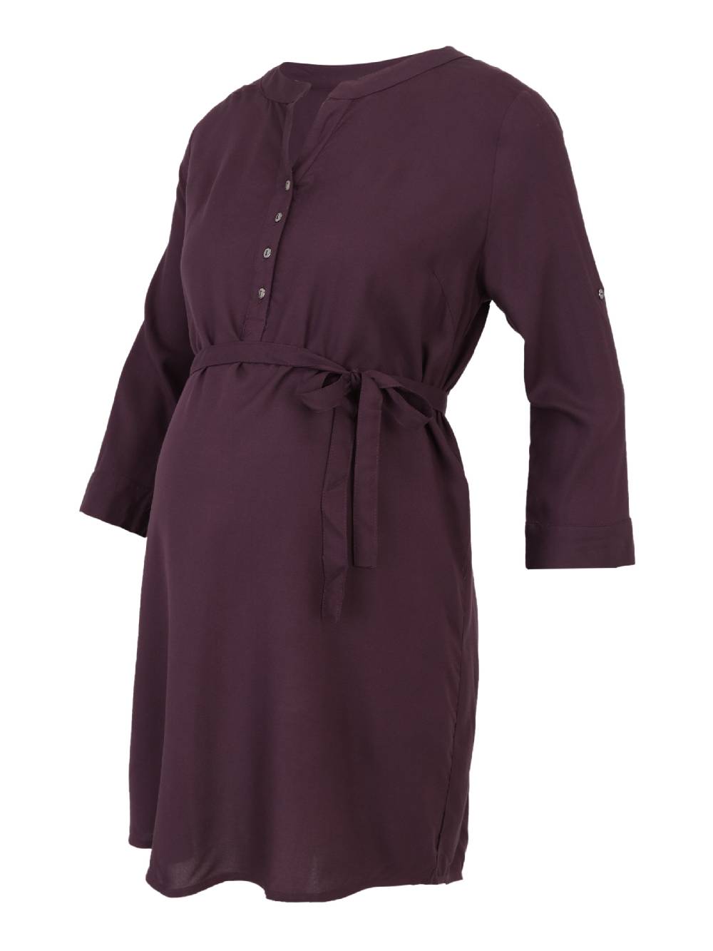 MAMALICIOUS Tunic 'MLMERCY' In Aubergine