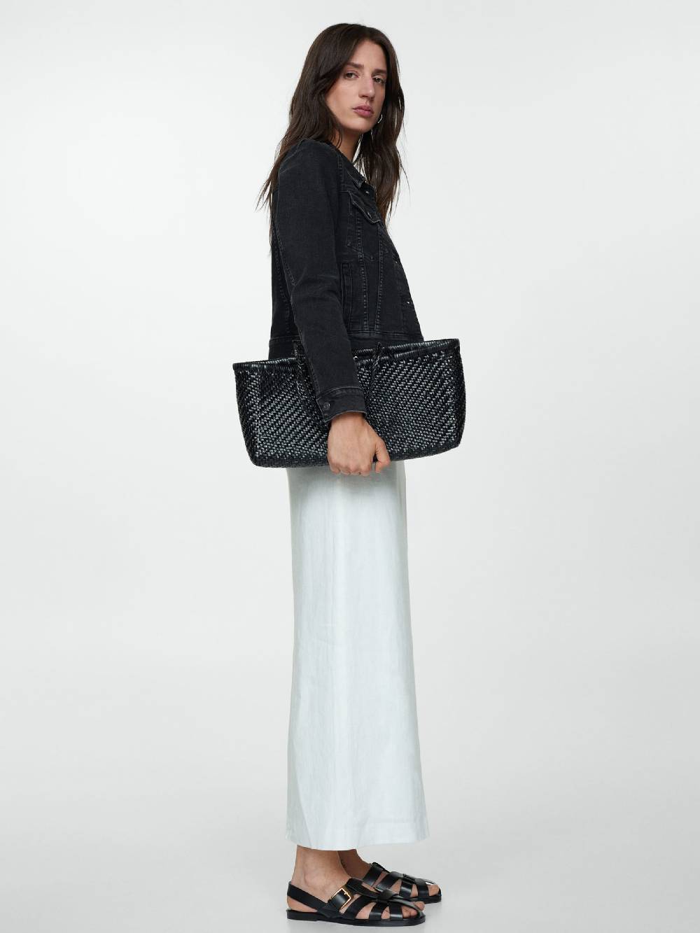 MANGO Between-Season Jacket 'VICKY' In Black