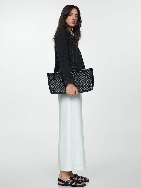 MANGO Between-Season Jacket 'VICKY' In Black