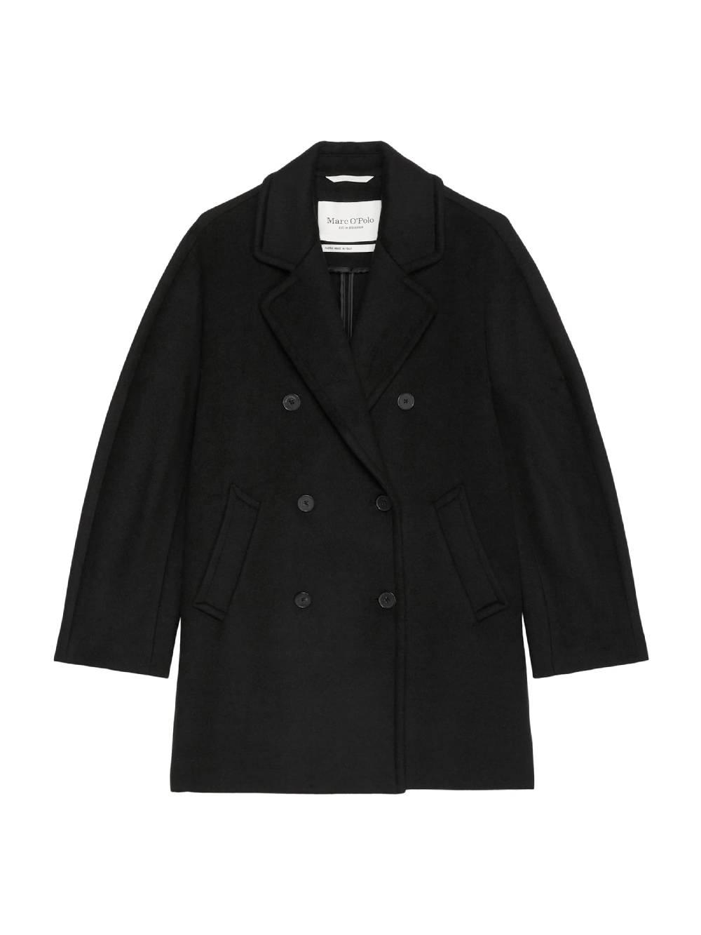 Marc O'Polo Between-Seasons Coat In Black