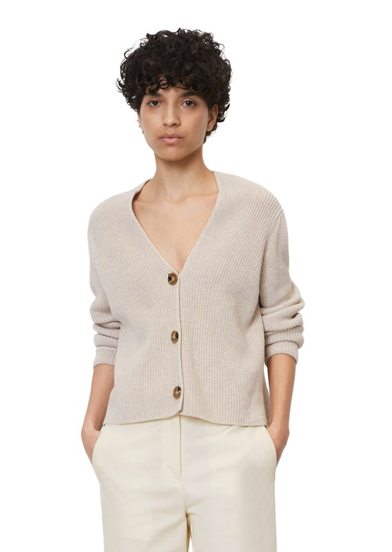 Marc O'Polo Knit Cardigan in Cream
