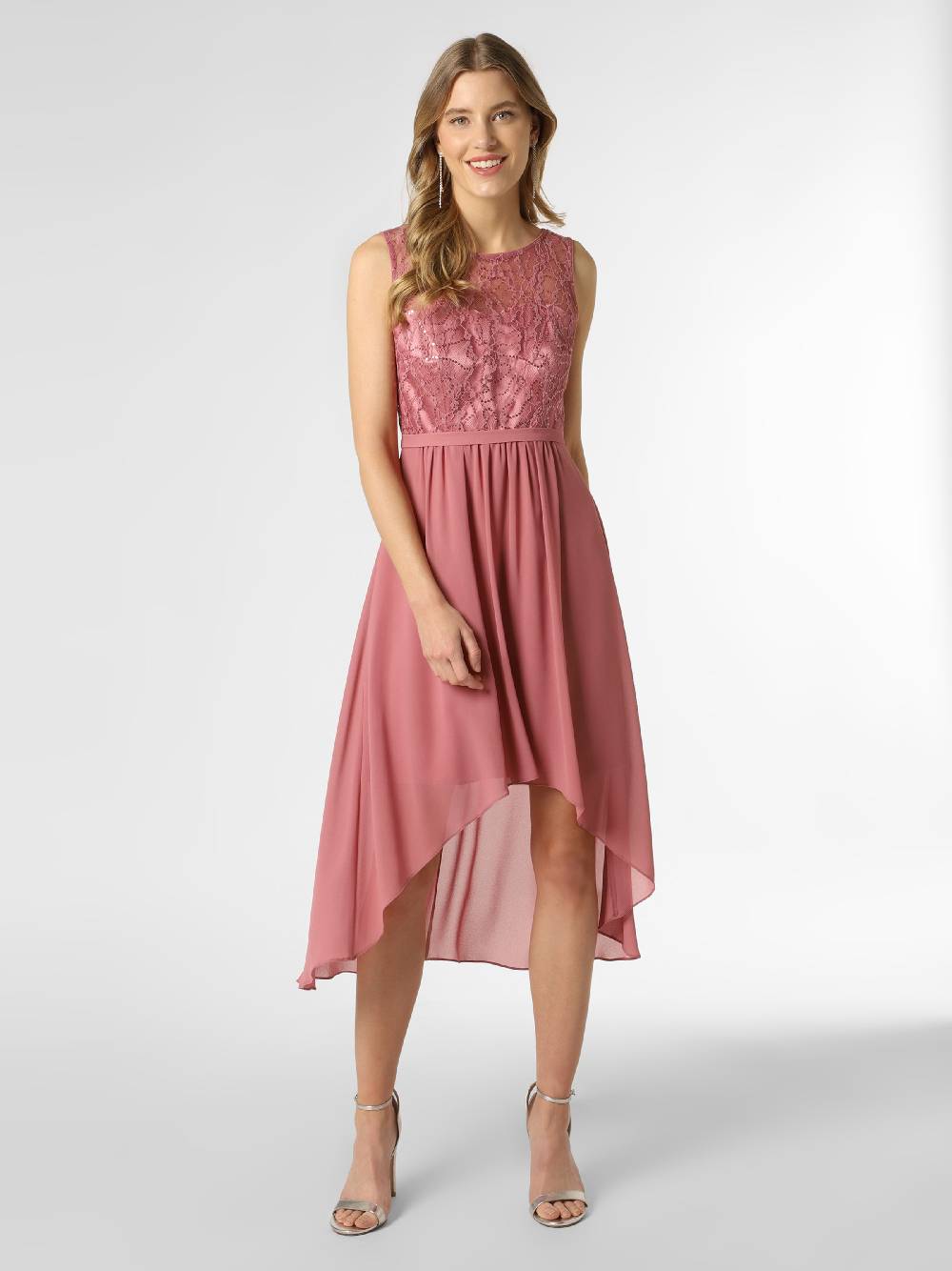 Marie Lund Evening Dress In Pink