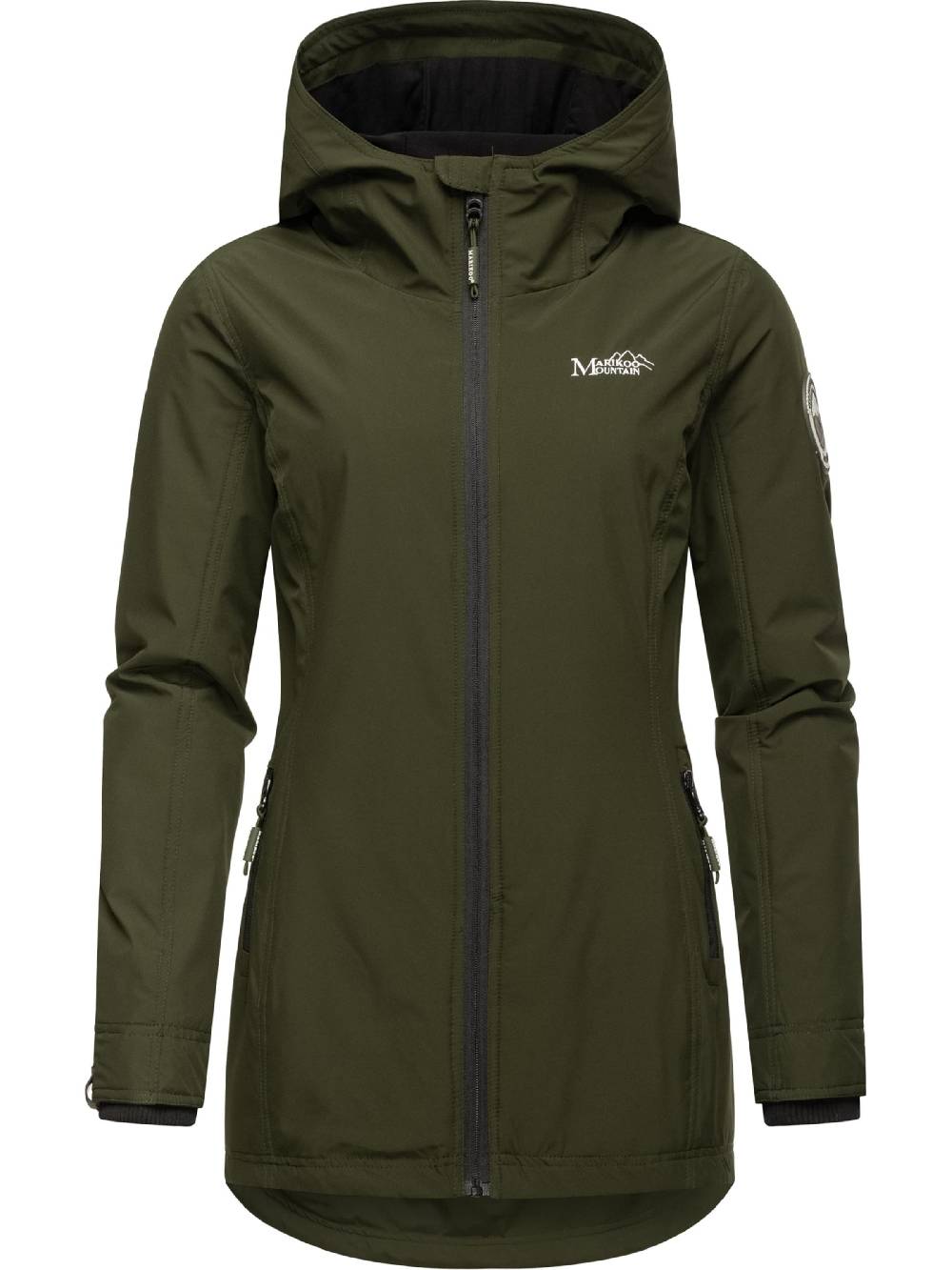 MARIKOO Performance Jacket In Dark Green
