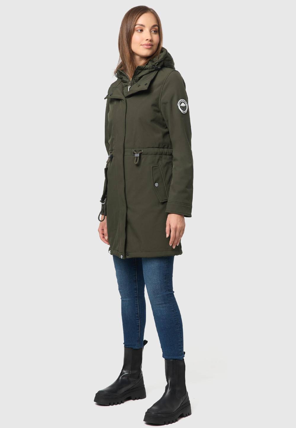 MARIKOO Raincoat In Dark Green