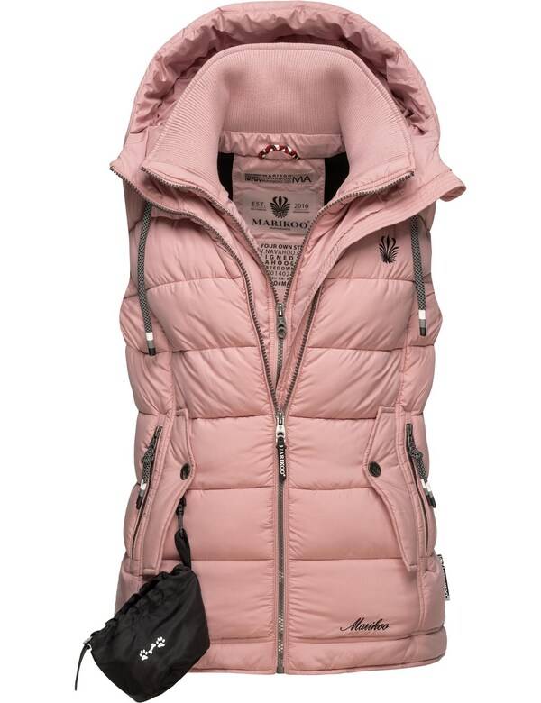 MARIKOO Vest 'Taisaa' in Pink