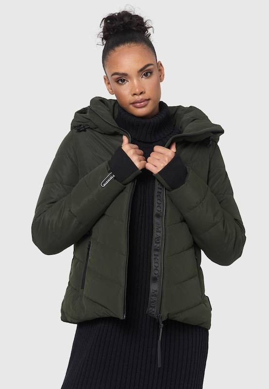 MARIKOO Winter Jacket in Green, Olive