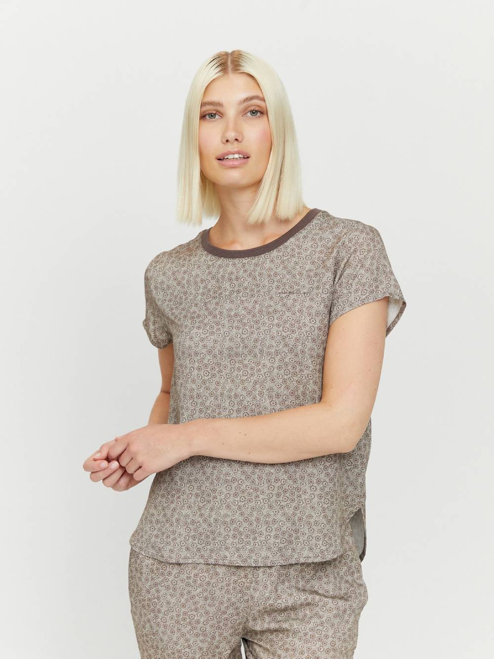 Mazine Blouse ' Springs Printed ' In Beige