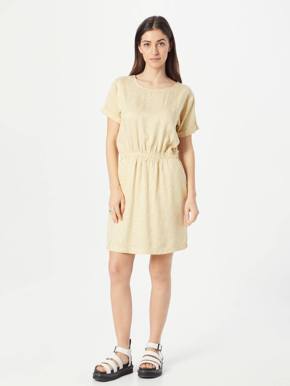 Mazine Dress 'Valera' In Pastel Yellow