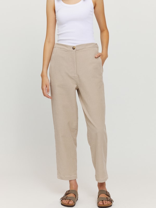 mazine Loose fit Pants ' Sanjo Pants ' in Beige