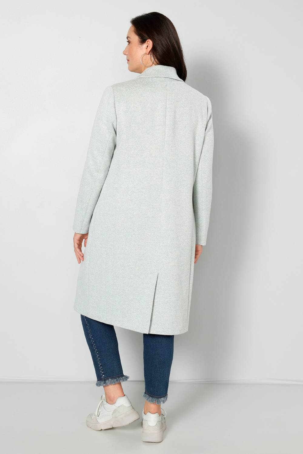MIAMODA Between-Seasons Coat In Grey