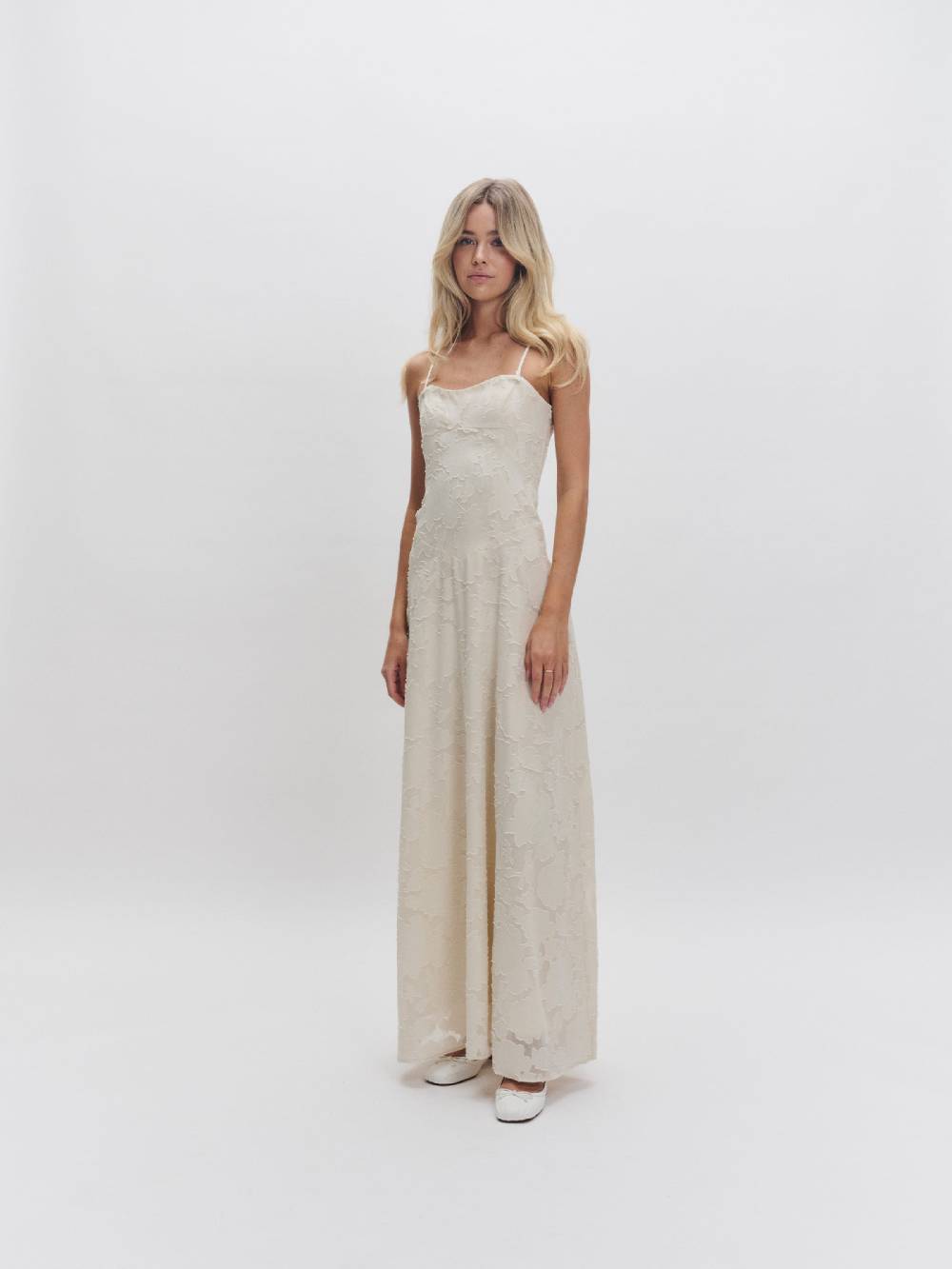 Millane Dress In Light Beige