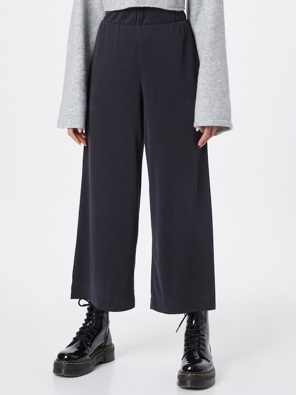 Monki Wide leg Pants in Black