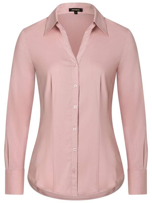 MORE & MORE Blouse 'BILLA' in Dusky Pink