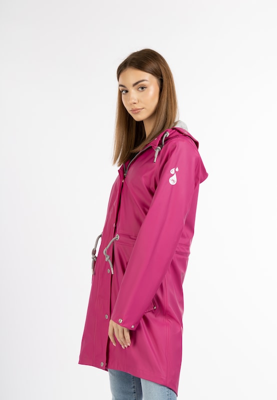 MYMO Raincoat in Fuchsia