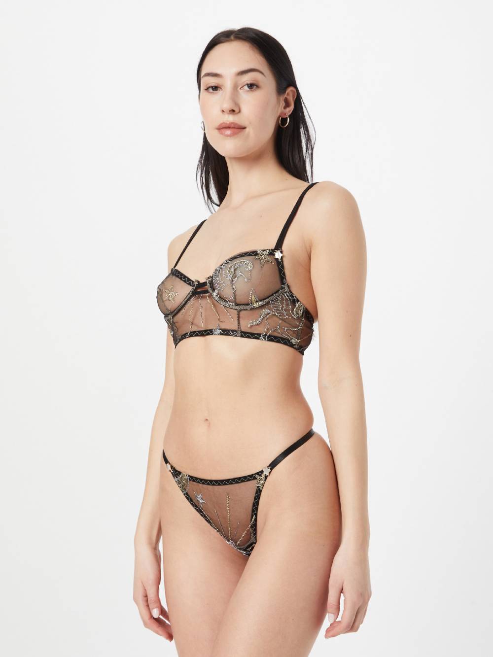 Nasty Gal Bralette Underwear Sets In Black