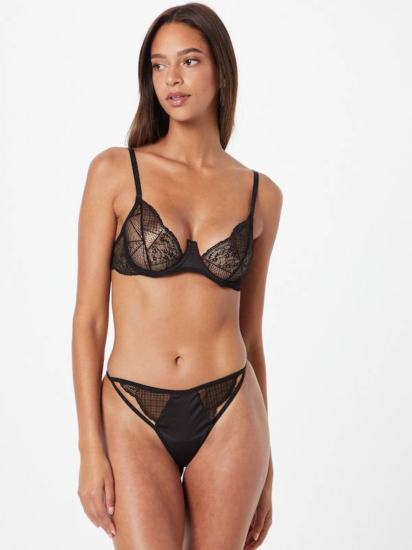 Nasty Gal Bralette Underwear Sets in Black