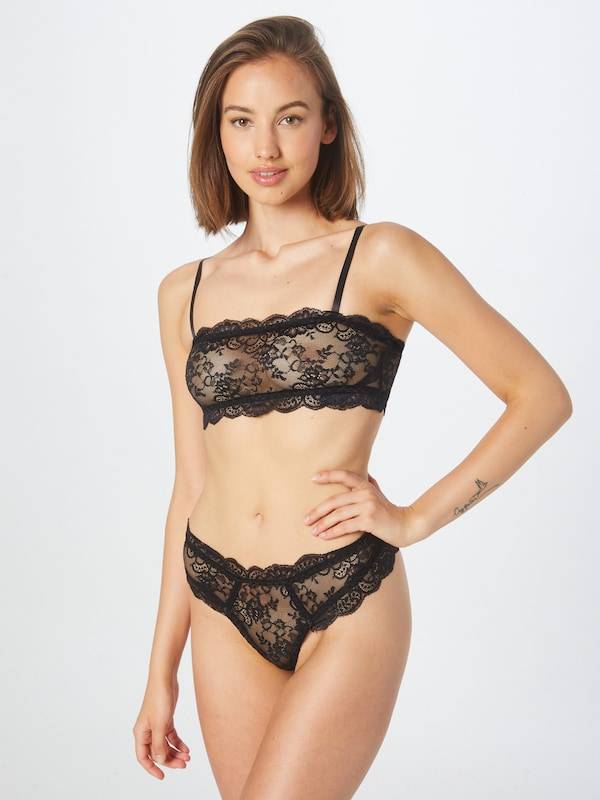 Nasty Gal Bralette Underwear Sets in Black