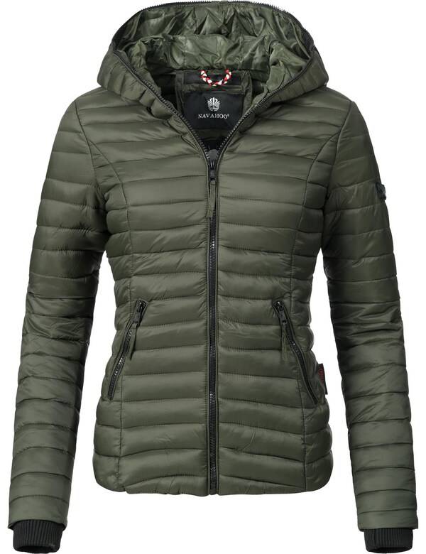 NAVAHOO Between-Season Jacket 'Kimuk' in Olive