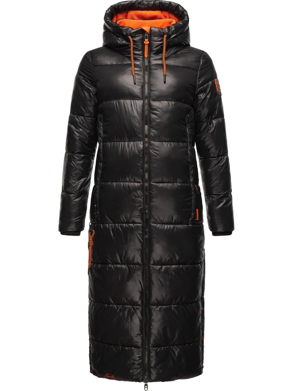 NAVAHOO Winter Coat 'Schmuseengel' In Black