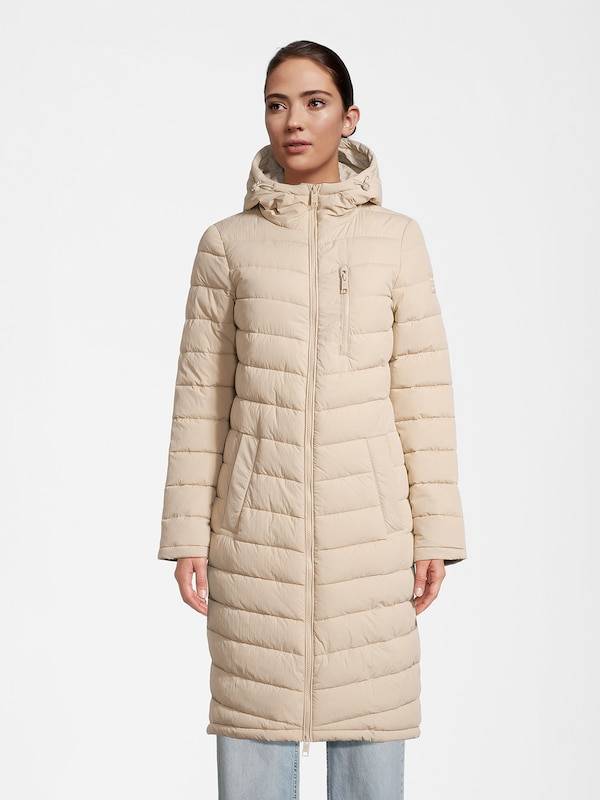 New View Between-Seasons Coat in Beige